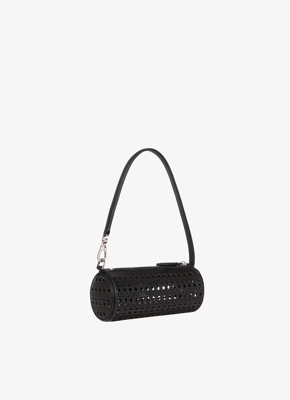 Mini Tube Bag in calfskin ALAÏA BLACK MINI TUBE BAG IN CALFSKIN